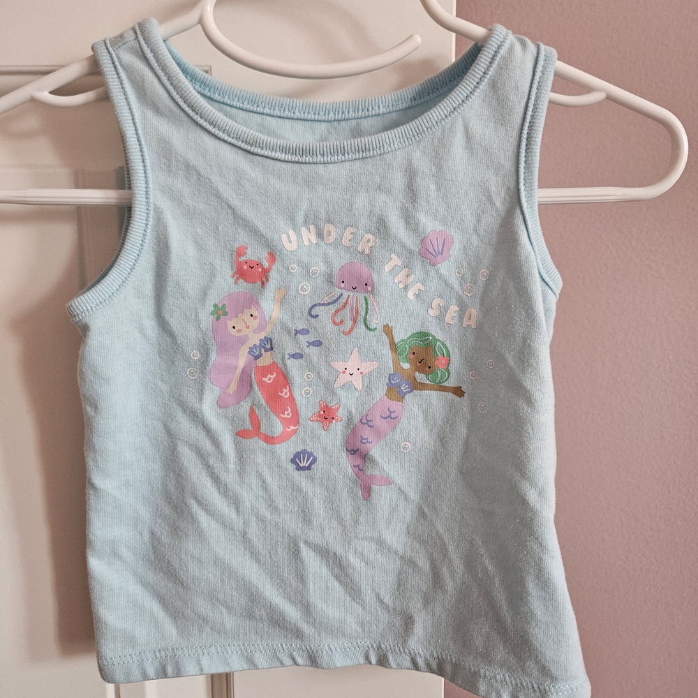 Garanimals Light Blue Under the Sea Tank Top
